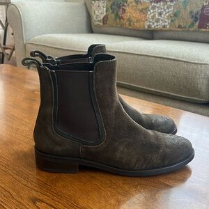 Thursday Boot Company Duchess Boots excellent Women’s 7.5 Dark Olive suede